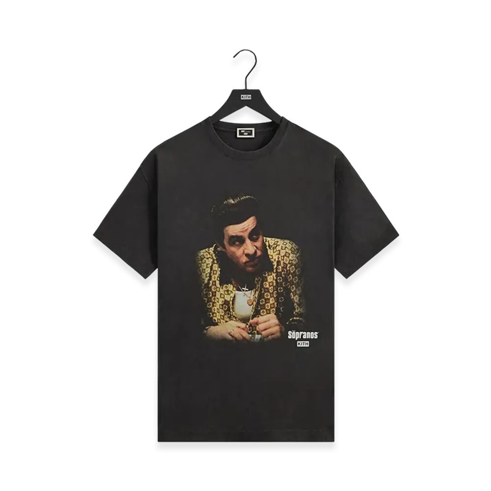 Kith x The Sopranos Silvio Vignette Vintage Tee "Black"