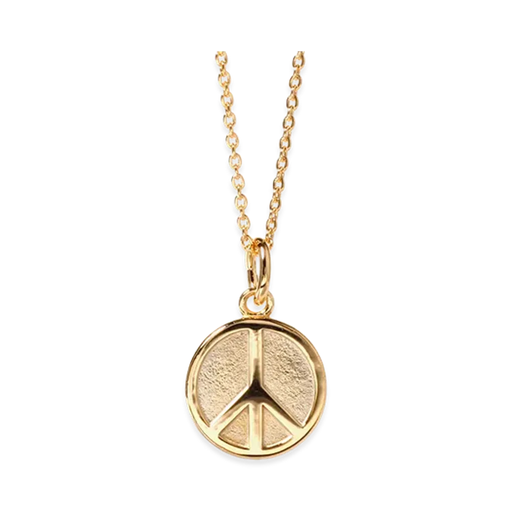 NEEDLES Pendant Gold Plate Peace ”Gold"