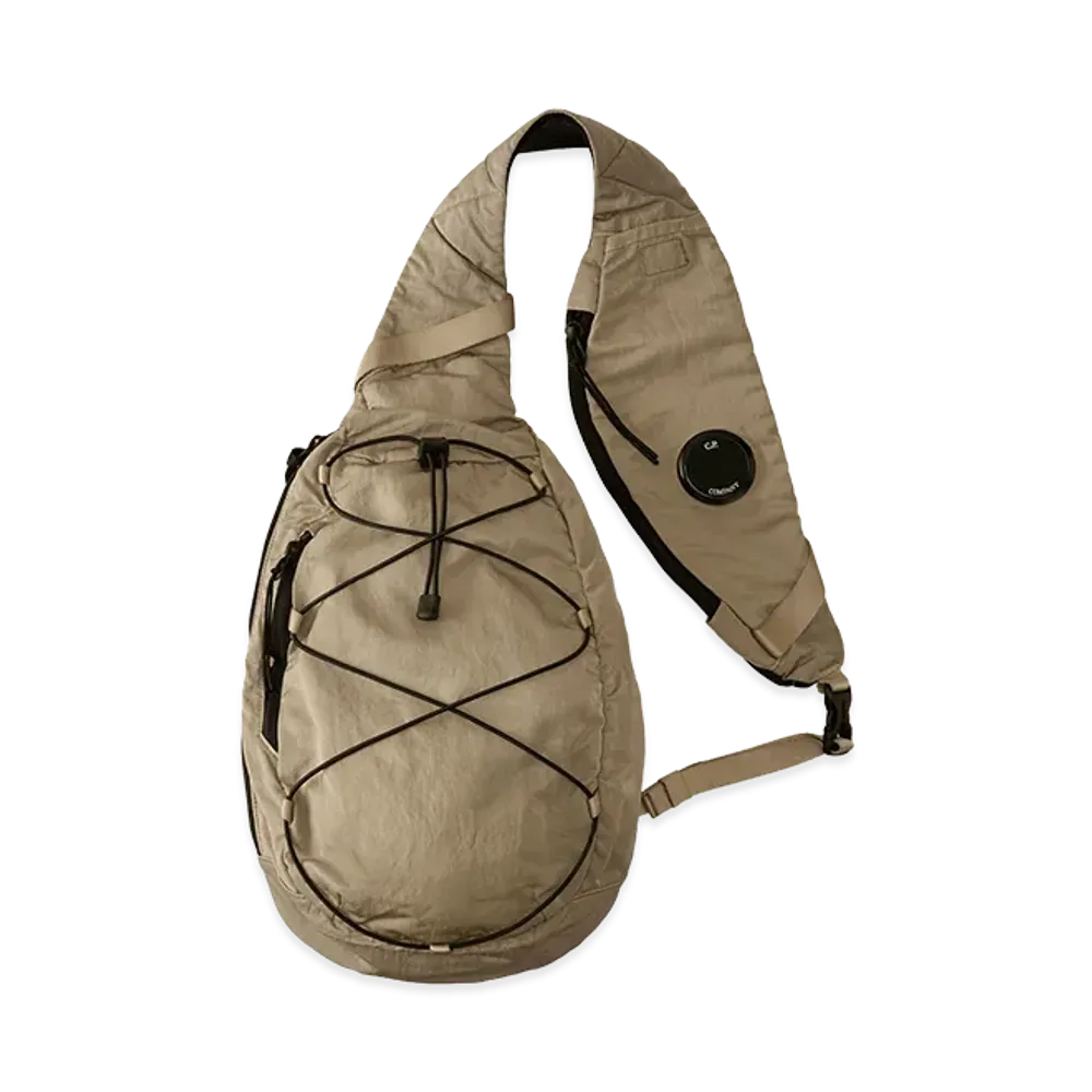 C.P. Company Nylon B Crossbody Backpack "Dove Grey"