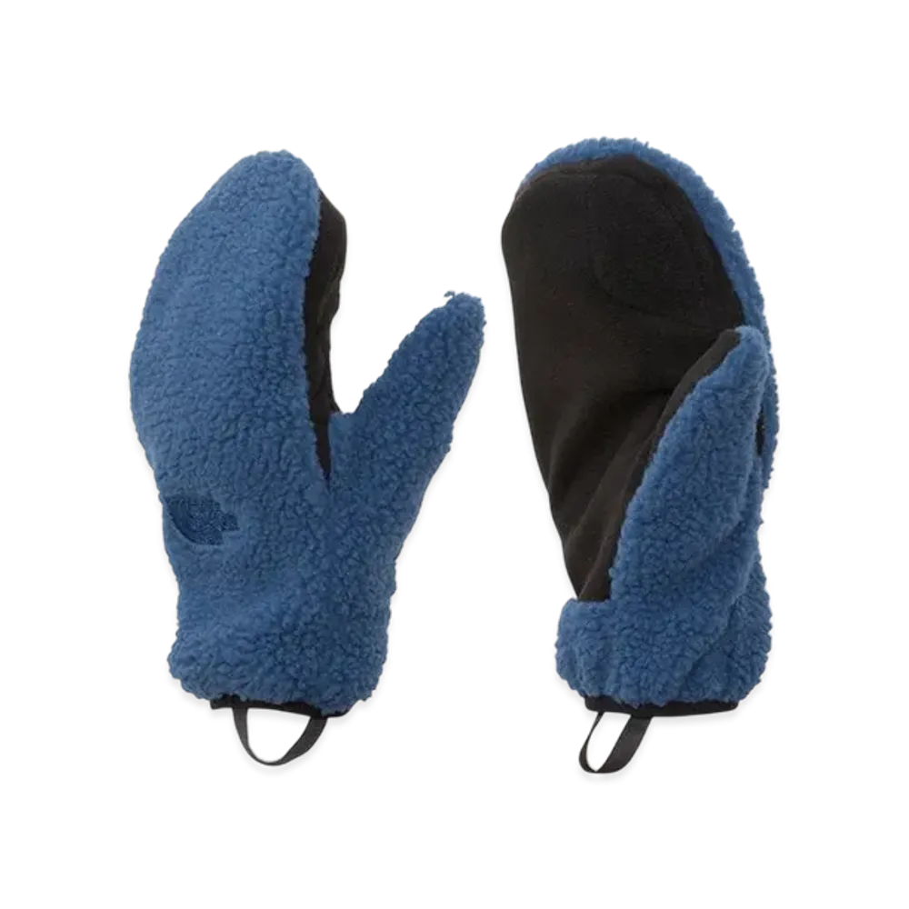 The North Face Reversible Extreme Pile Mitt "Mountain Blue/Clear Lake Blue"