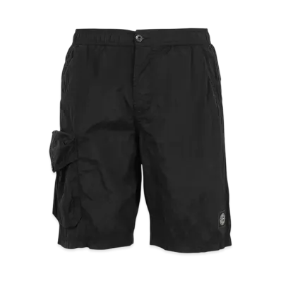 Stone Island B0543 Nylon Metal Garment Dyed Long Swimming Trunk - 22SS "Black"