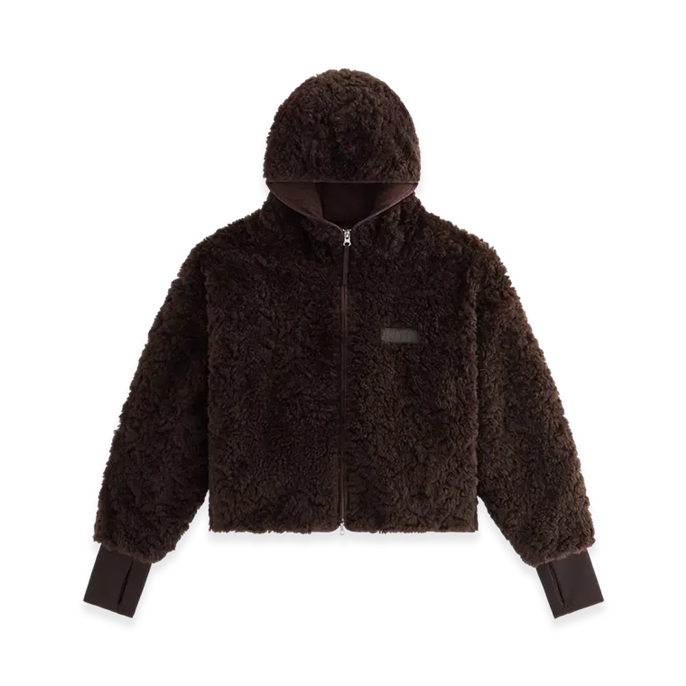 Kith Women Saide Sherpa Hooded Jacket "Incognito"