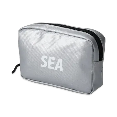 WIND AND SEA Sea Pouch "Silver"