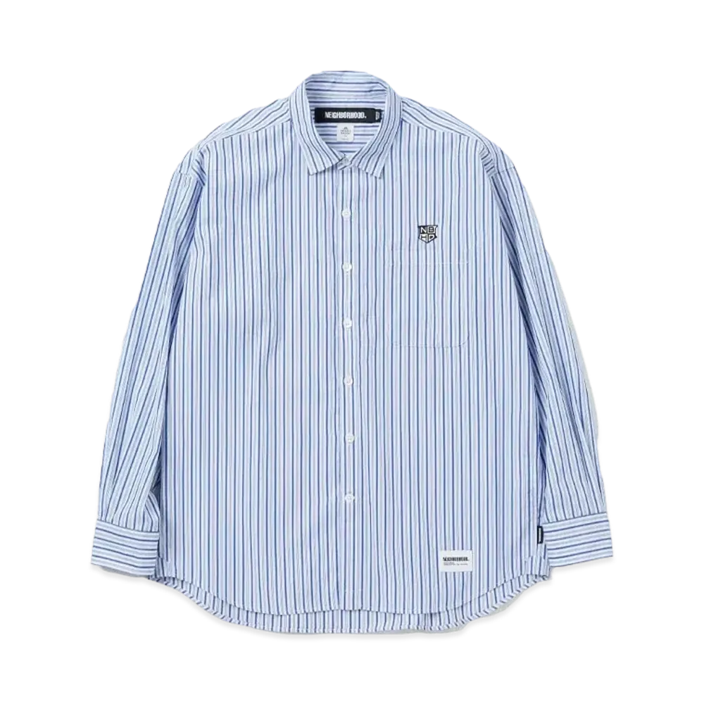 NEIGHBORHOOD TM Stripe Shirt LS "Blue"