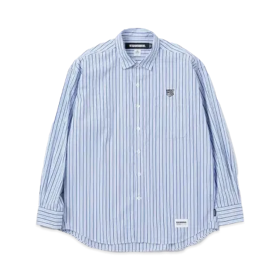 NEIGHBORHOOD TM Stripe Shirt LS "Blue"
