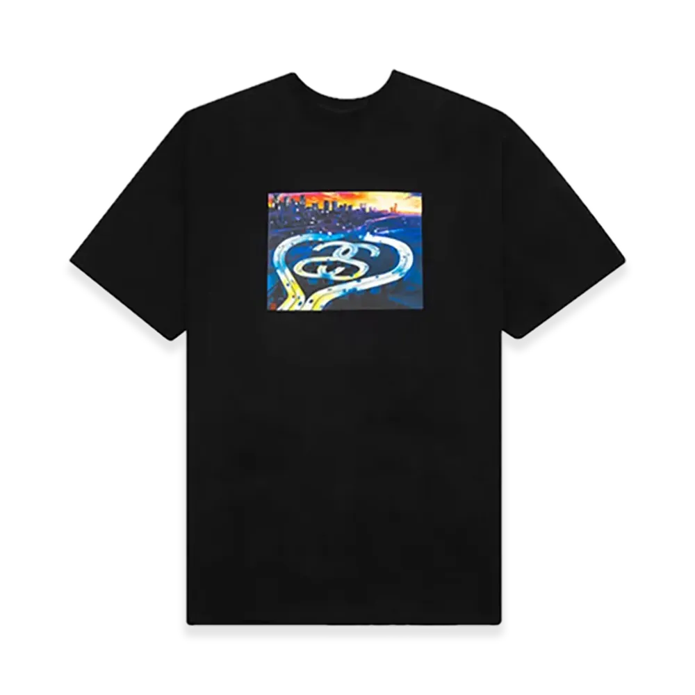 Stussy Highway S/S Tee "Black"