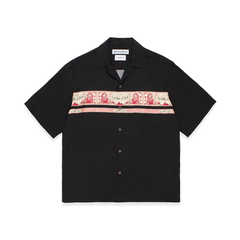 WACKO MARIA x The Phoenician Scheme Hawaiian Shirt "Black"