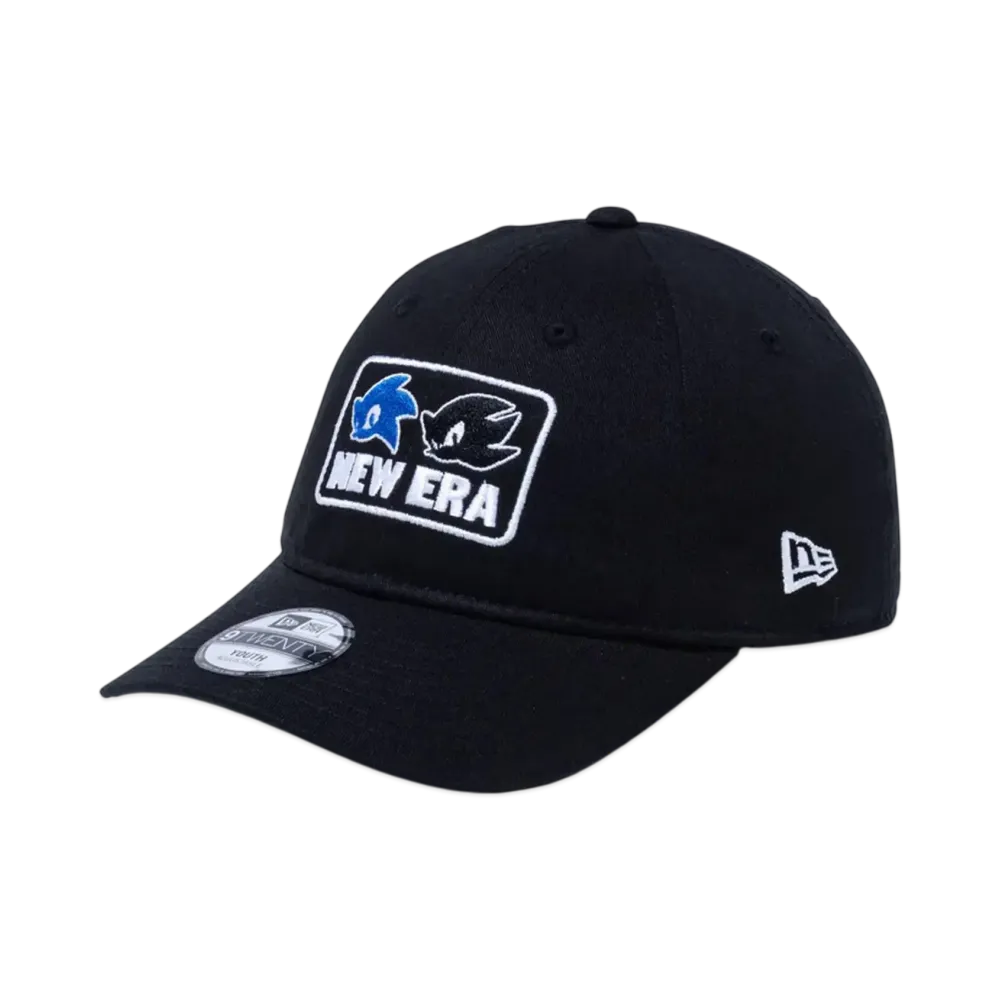 NEW ERA x SONIC THE HEDGEHOG Youth 9Twenty Shadow "Black"