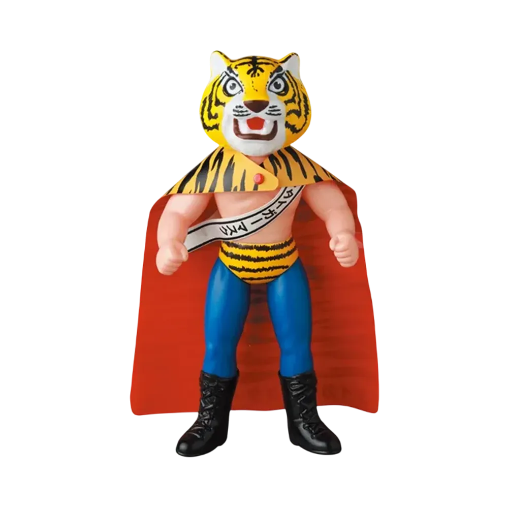 MEDICOM TOY Sofvi Tiger Mask (Early Model Yellow 1St)
