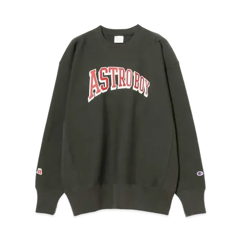 Champion x BEAMS x Mighty Atom Reverse Weave "Black"