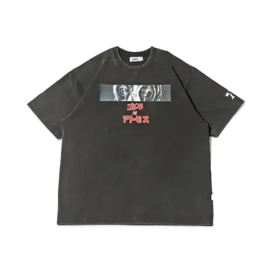 atmos GODZILLA vs Hedorah T-shirt "Black"