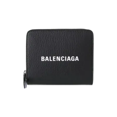 BALENCIAGA Everyday Bi-fold Wallet "Black"