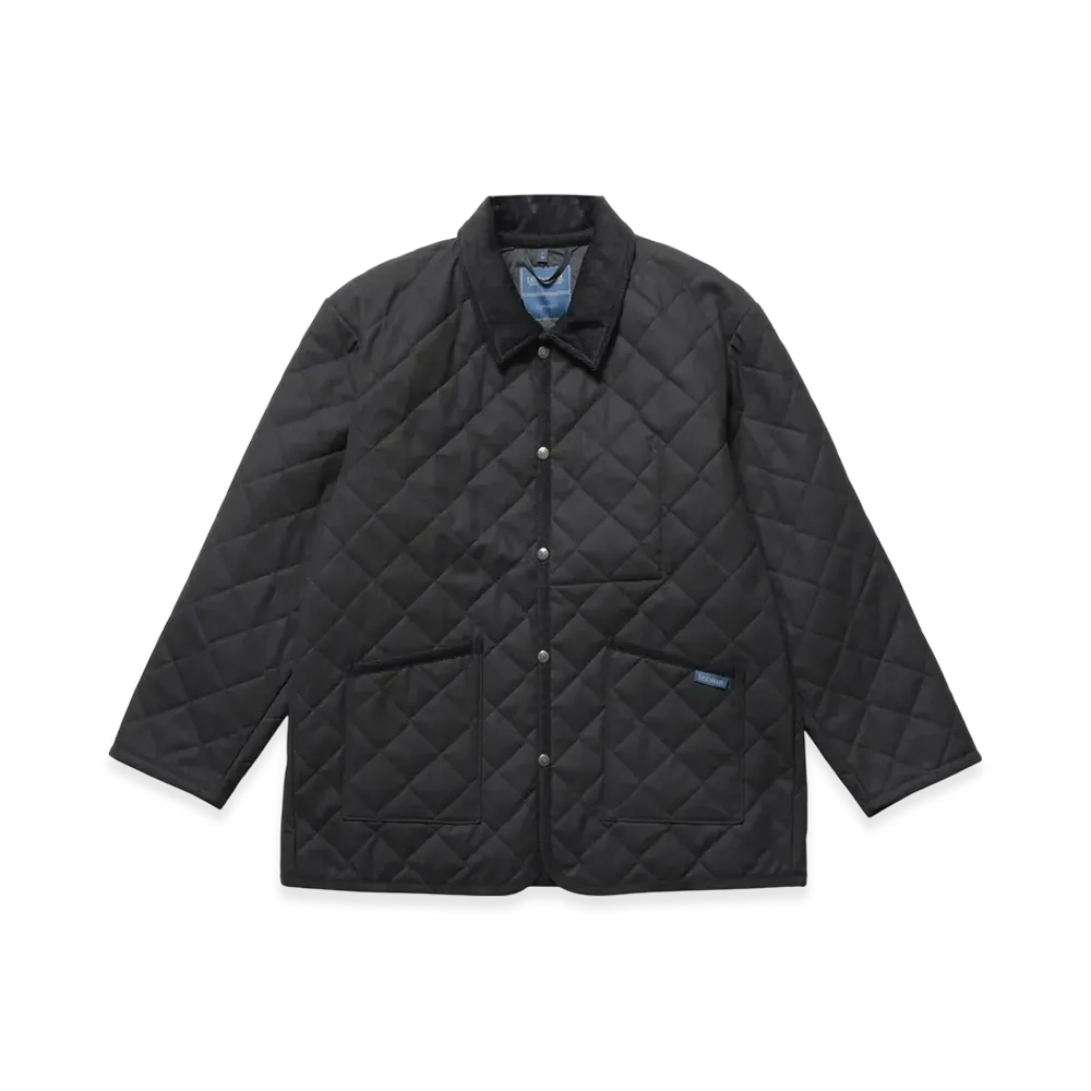 SOPHNET. Lavenham Oversized Denham "Black"