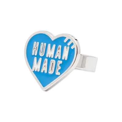 HUMAN MADE Heart Ring "Blue" HM29GD155