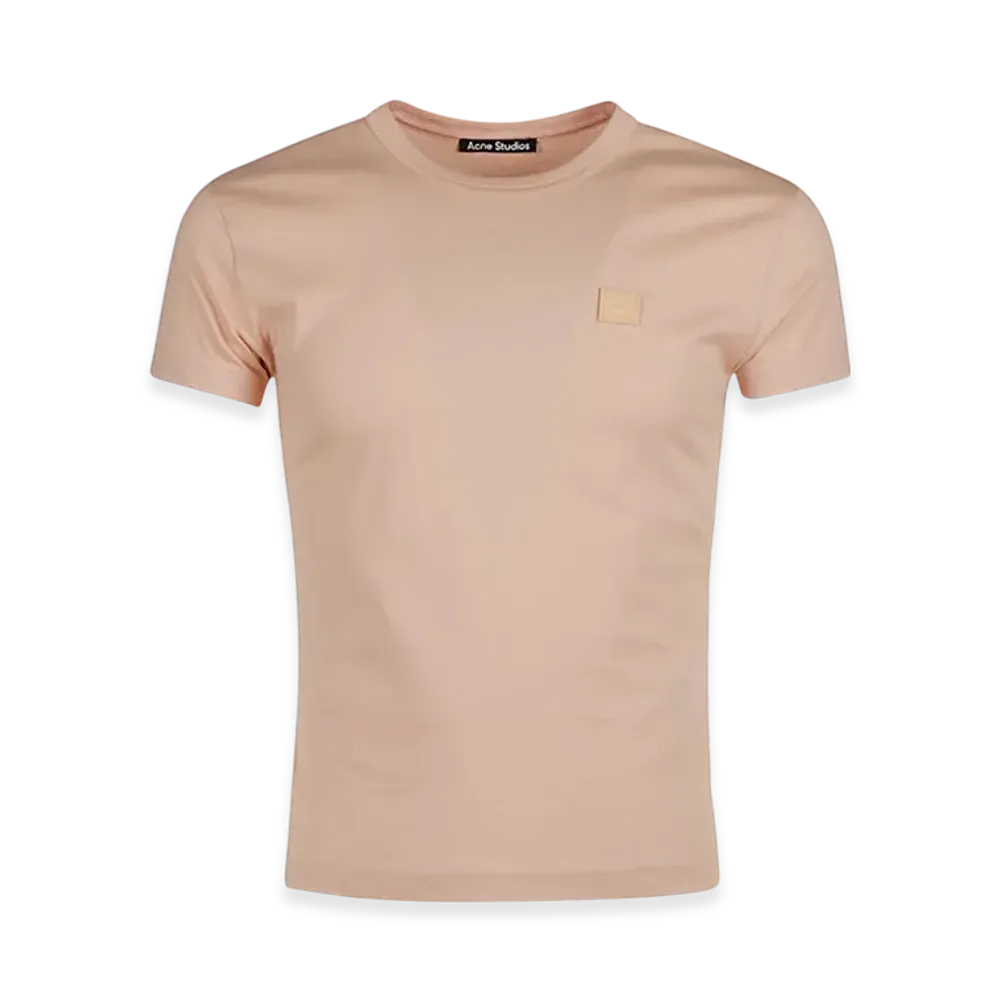 Acne Studios Crewneck T-Shirt "Powder Pink"