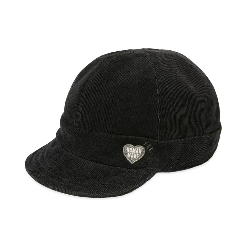 HUMAN MADE CORDUROY ROUND CAP "Black"