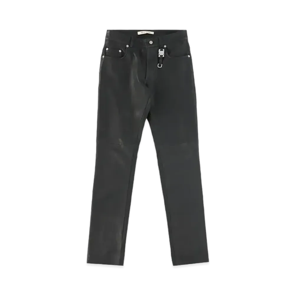 1017 ALYX 9SM 5 PKT Leather Pant "Black"