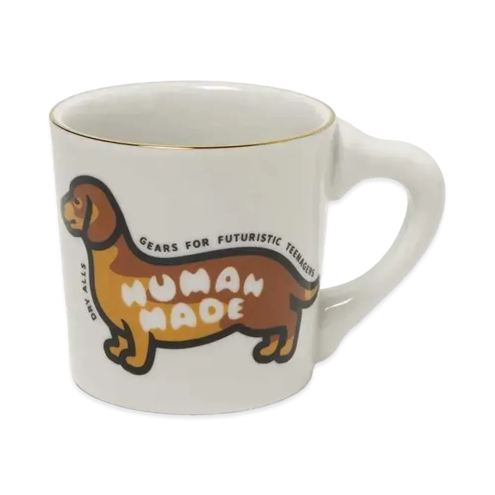 HUMAN MADE Dachs Coffee Mug "White"
