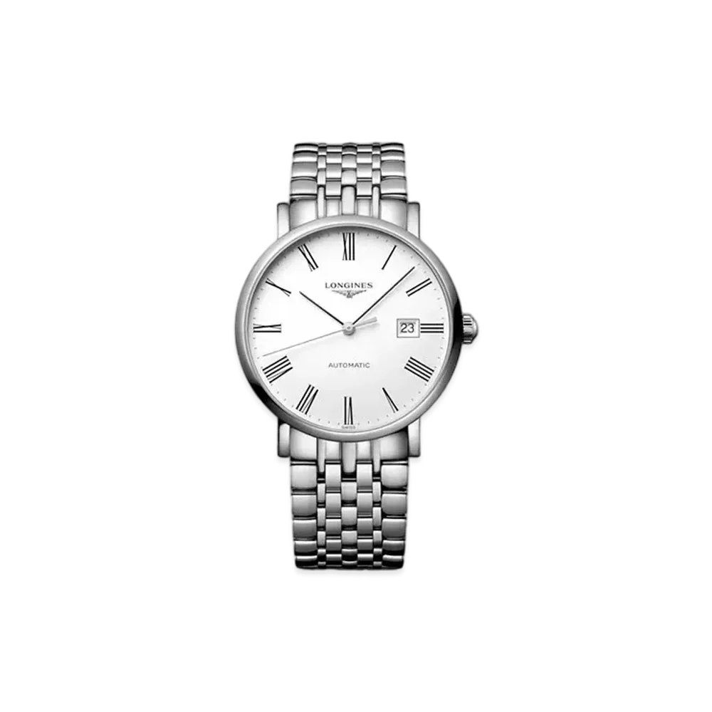 Longines Elegant Collection 37.00 mm "Matte White/Stainless Steel" L4.910.4.11.6