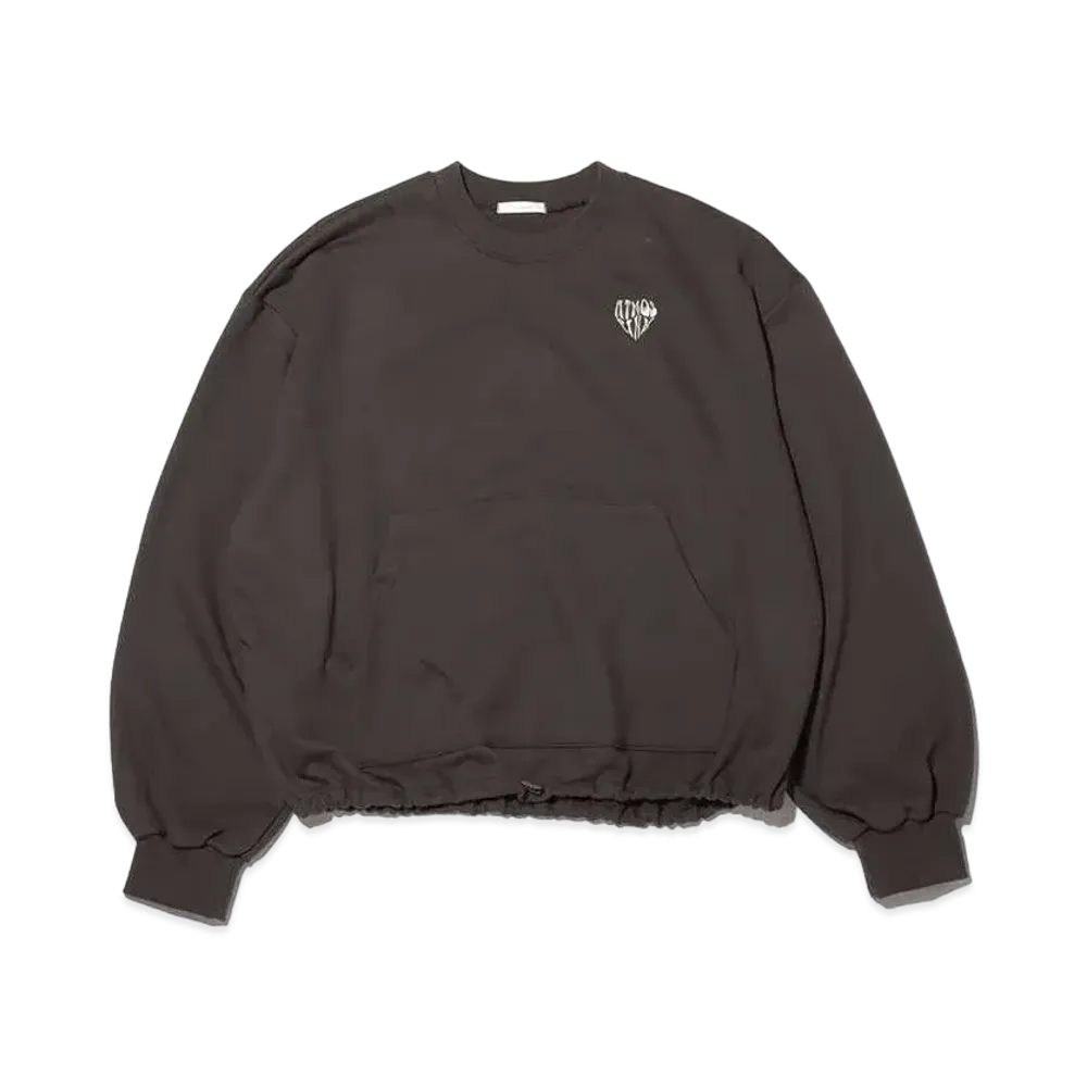 atmos pink Logo Sweat Tops "Gray"