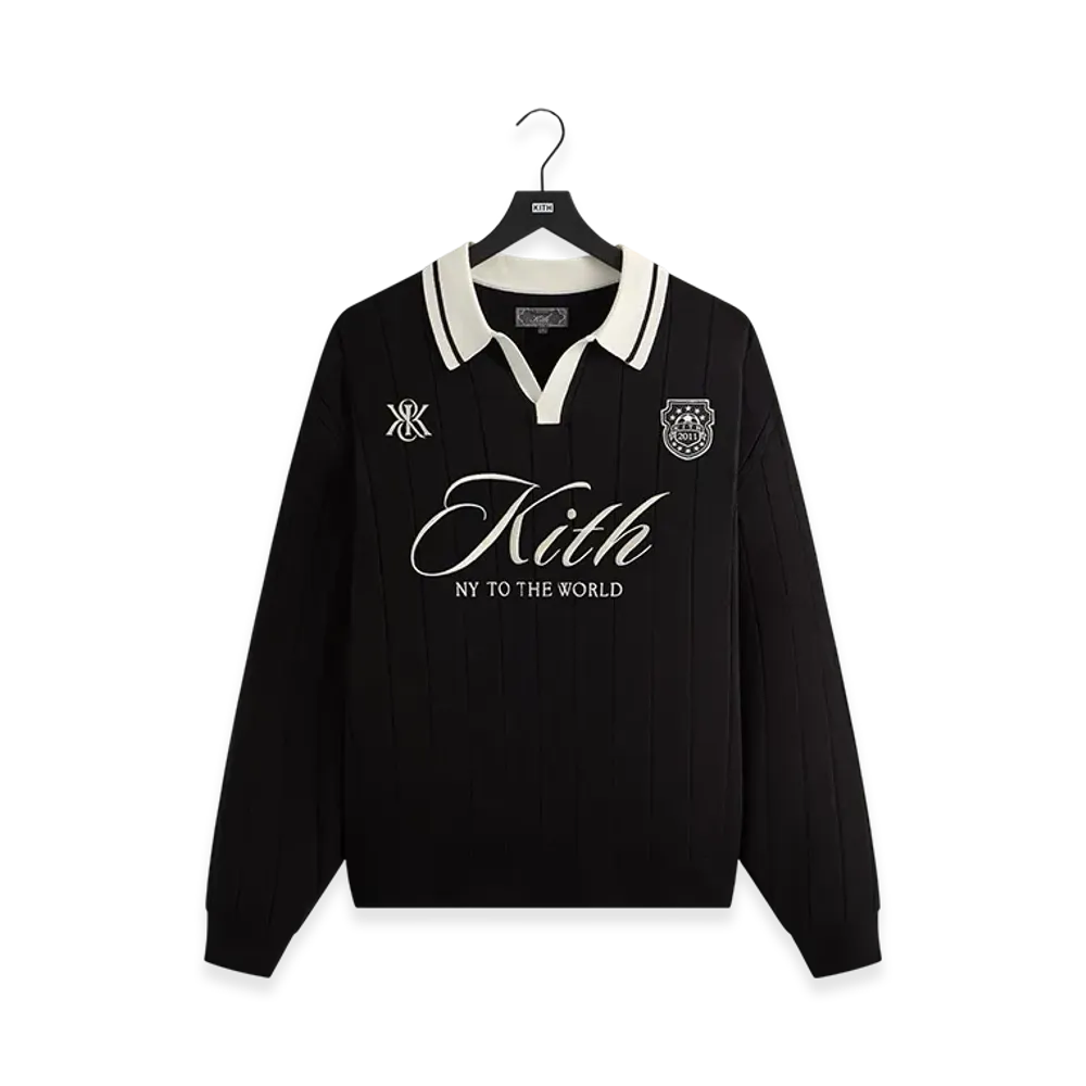 Kith Rugby Pullover Sweater "Black"