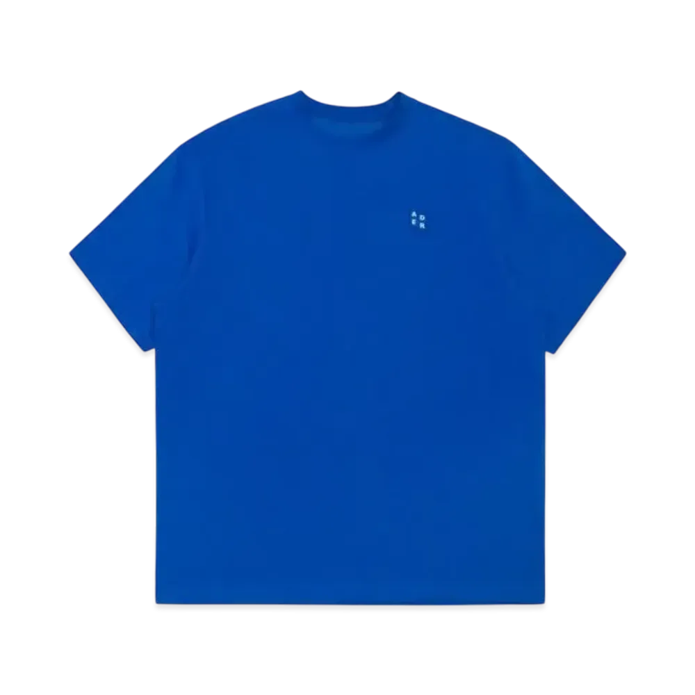 ADERERROR Tag T-Shirt 01 "Blue"