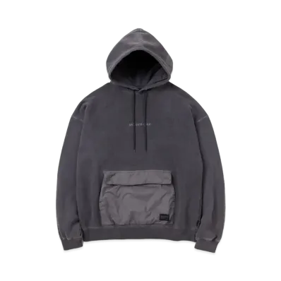 NEIGHBORHOOD Design Pigment Dyed Sweatparka LS "Black"