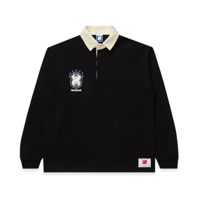 UNDEFEATED Crest L/S Rugby "Black"