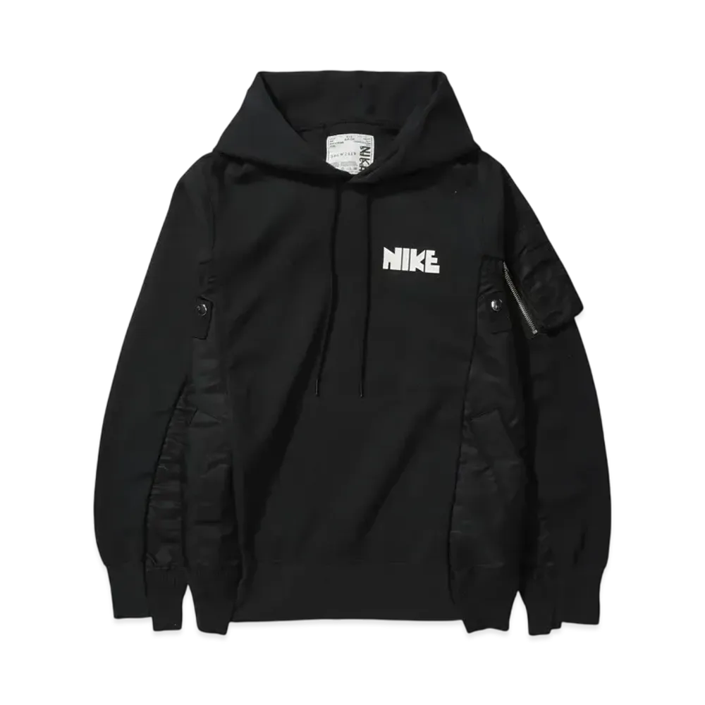 sacai x Nike Lab U NRG Rh Hoodie "Black"