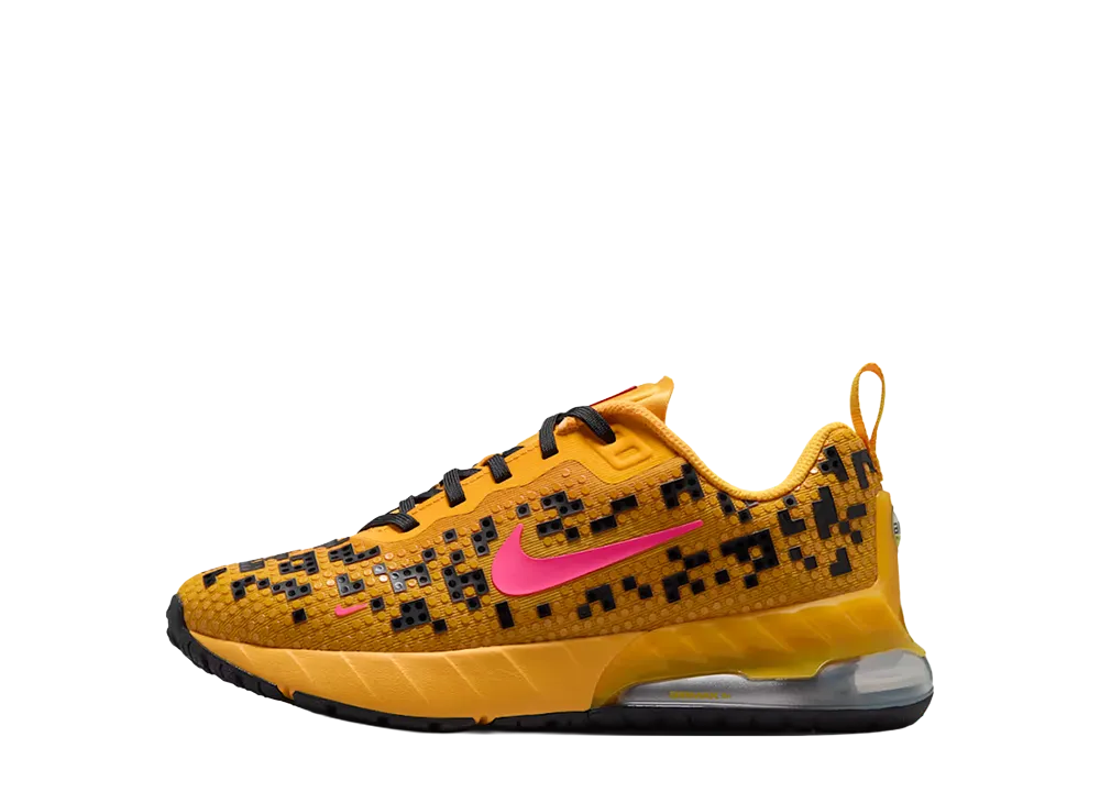 LEGO × Nike GS Air Max Phoenix "University Gold/Black"