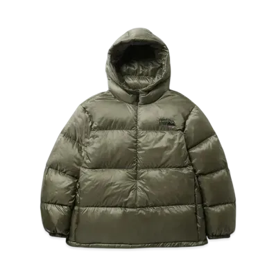 FIRST DOWN Light Bubble Down Anorak "Green"
