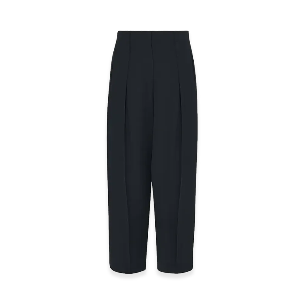 The Row Women's Tamarind Viscose and Silk Pants "Vintage Black"