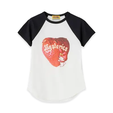 HYSTERIC GLAMOUR x Sanrio characters My Strawberry T-Shirt "White"