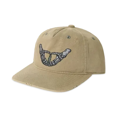thisisneverthat GD Heart Skeleton Hands Cap "Mud"