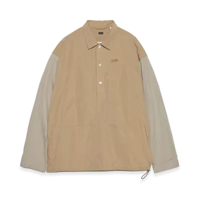 nanamica Pullover Shirt Jacket "Beige"