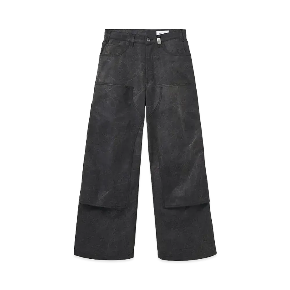 Alexander McQUEEN Carpenter Denim Pants "charcoal"