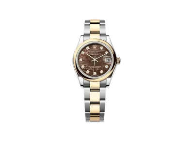 ROLEX Datejust 31mm Oystersteel & Yellow Gold 278243 "Black Mother-of-Pearl"