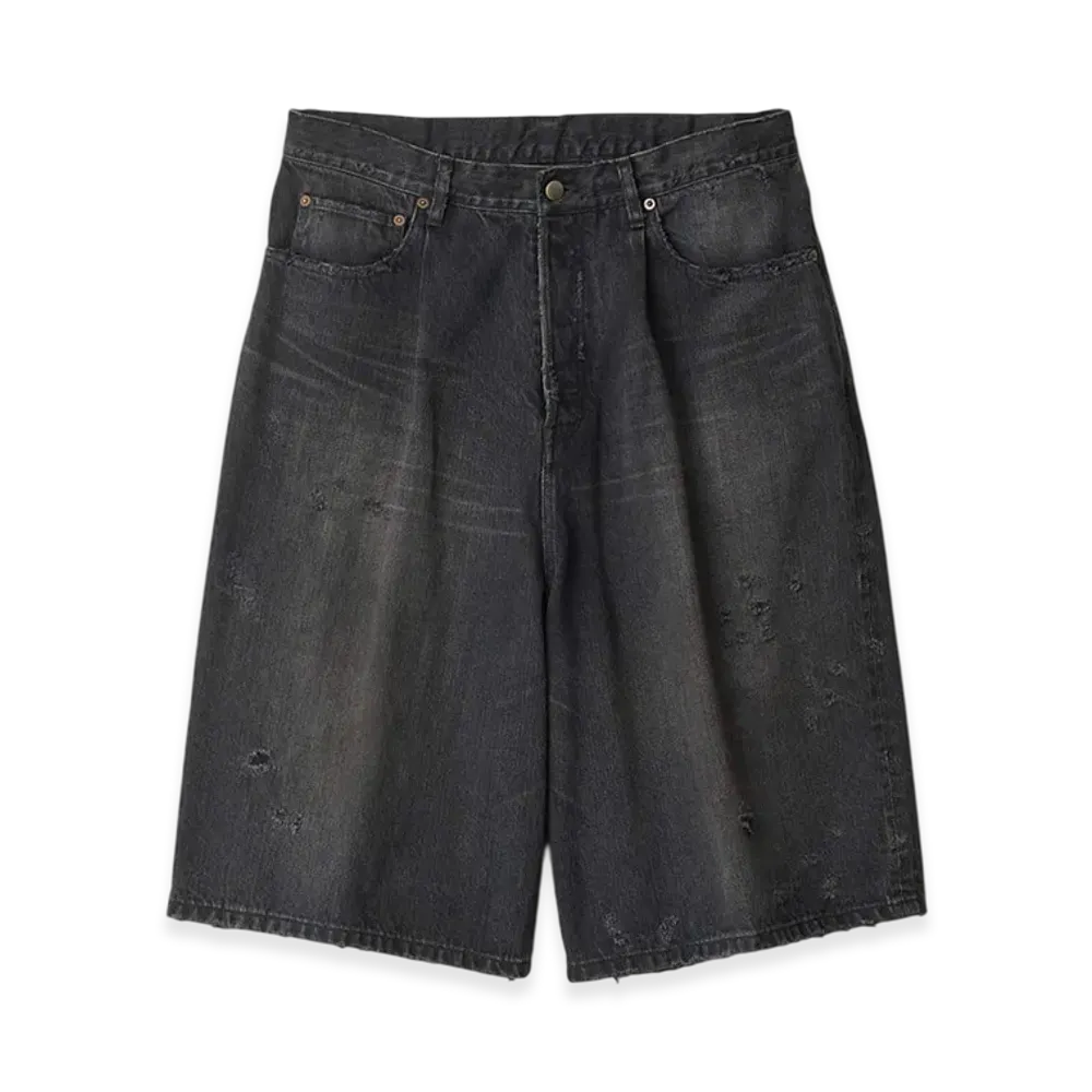 ssstein Baggy Denim Shorts "Black"