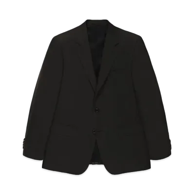 WACKO MARIA Dormeuil / Single Breasted Jacket "Black"