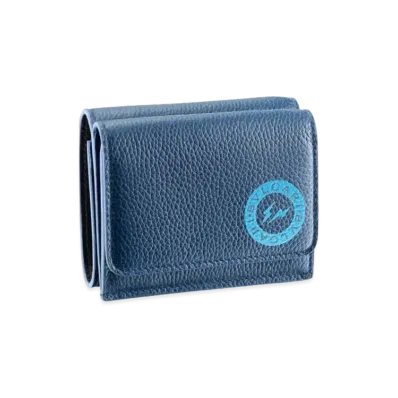 FRAGMENT x BVLGARI Trifold Wallet "Blue"