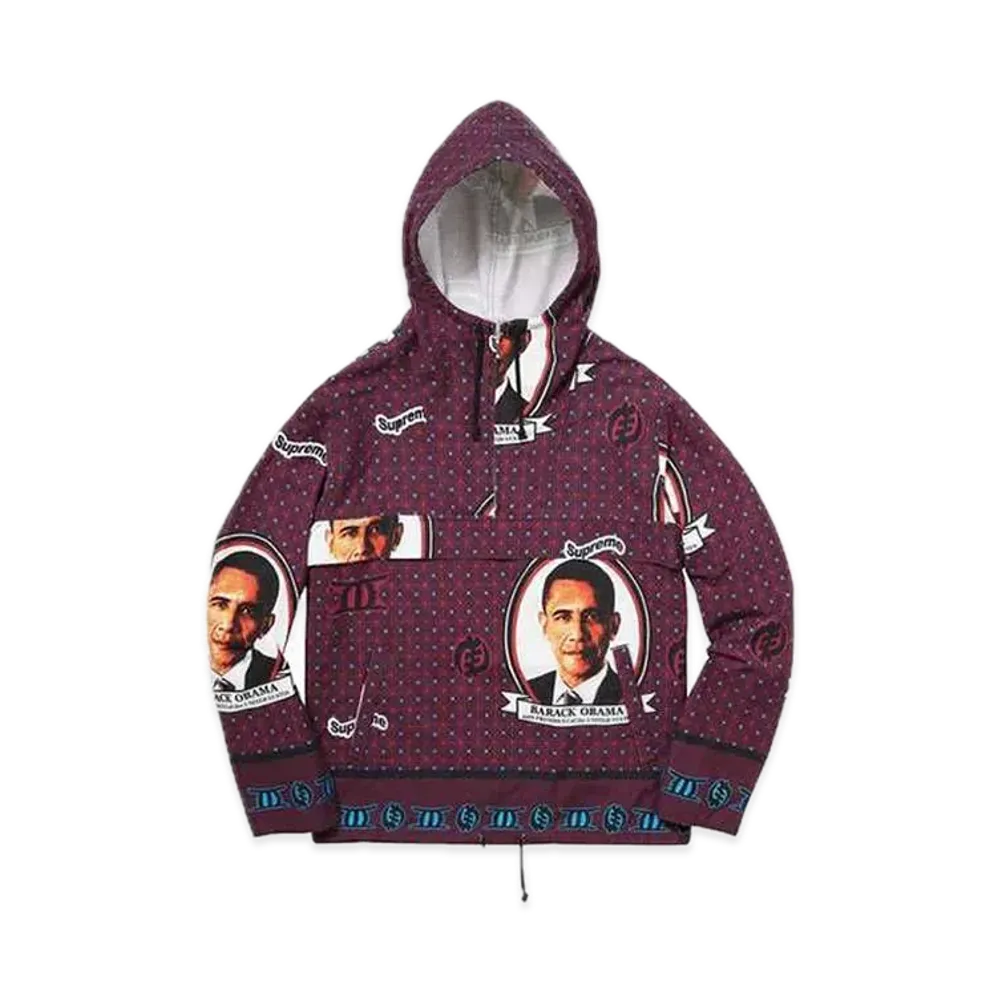 Supreme Obama Anorak "Red"