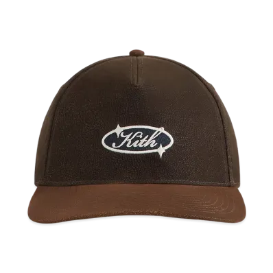 Kith Velvet Patina Bay Low Pinch Crown Snapback "Clever"