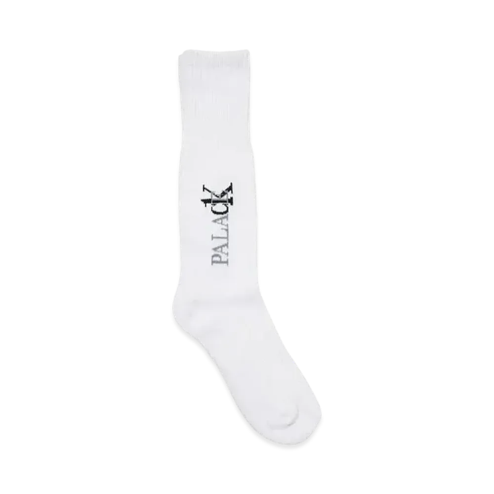 CK1 PALACE SOCKS "Classic White"