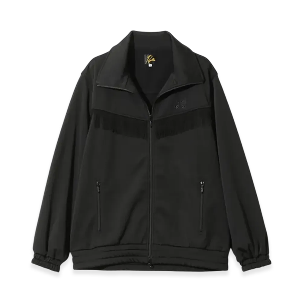 NEEDLES Fringe Track Jacket - Tricot Jersey "Black"