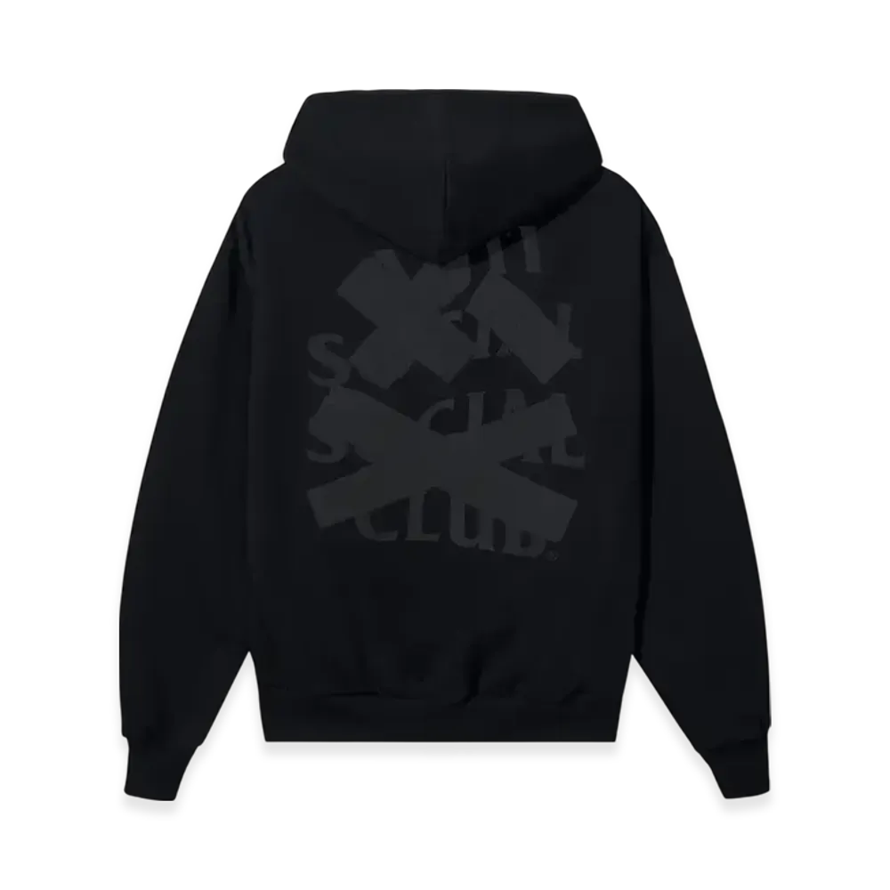 ANTI SOCIAL SOCIAL CLUB I FEEL NUMB Cancelled Tonal Hoodie "Black"