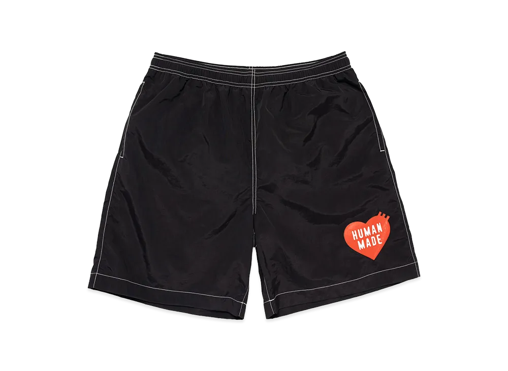 HUMAN MADE Swim Shorts "Black"