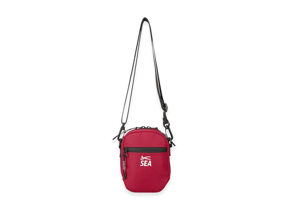 WIND AND SEA x DENHAM Mini Shoulder Bag "Red"