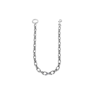 BALENCIAGA Klub Trouser Chain "Silver"