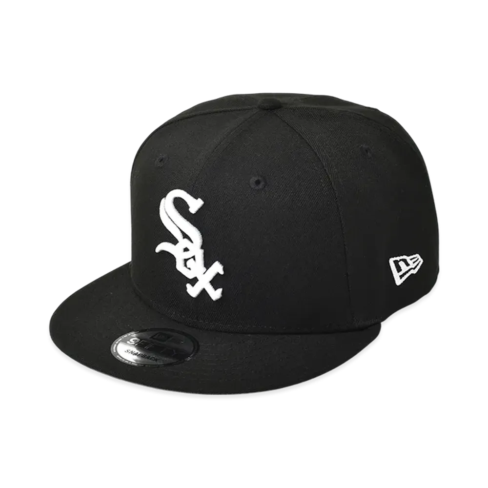 NEW ERA MLB Basic Snap 9Fifty Chicago White Sox "Black"