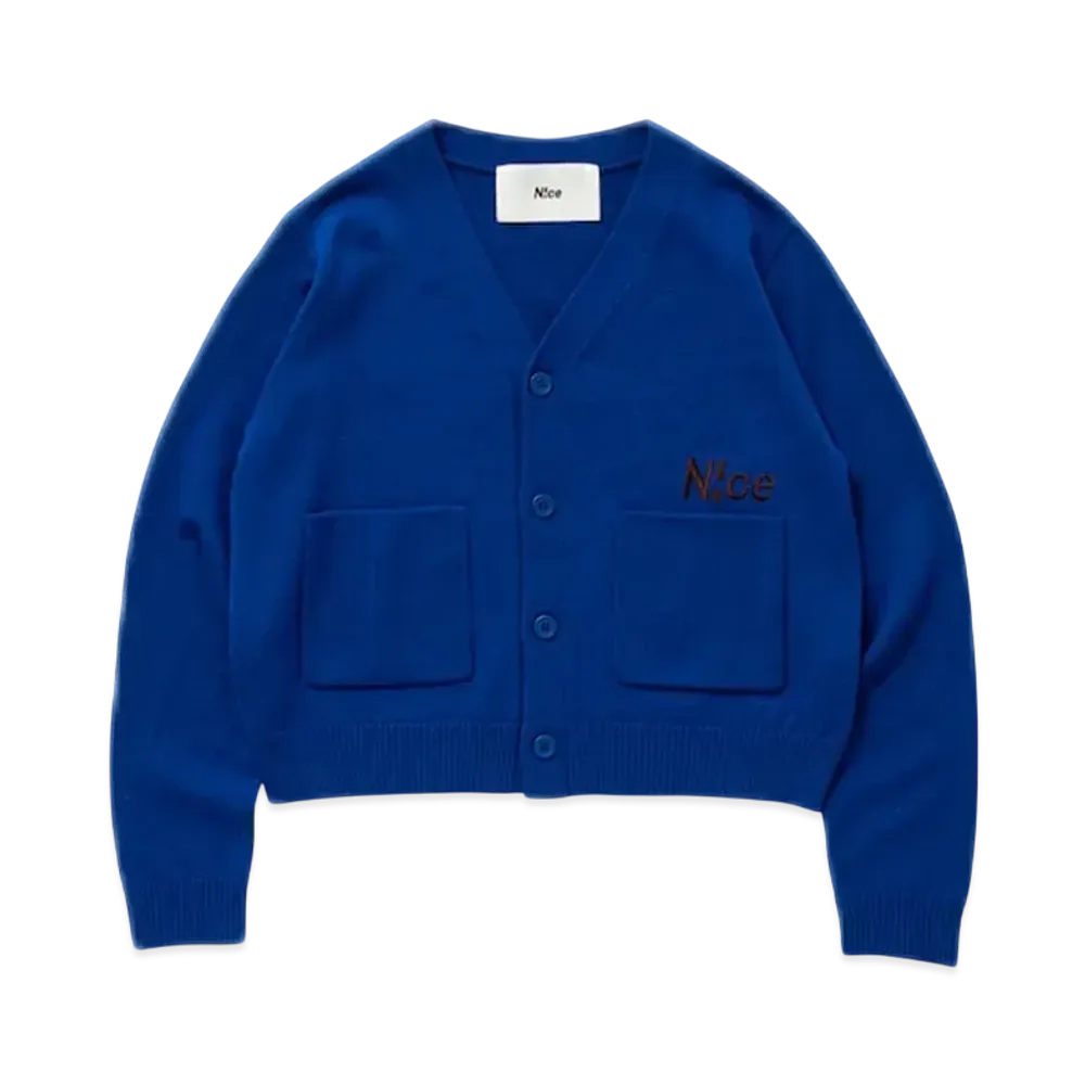 N!ce Knit Cardigan "Blue"